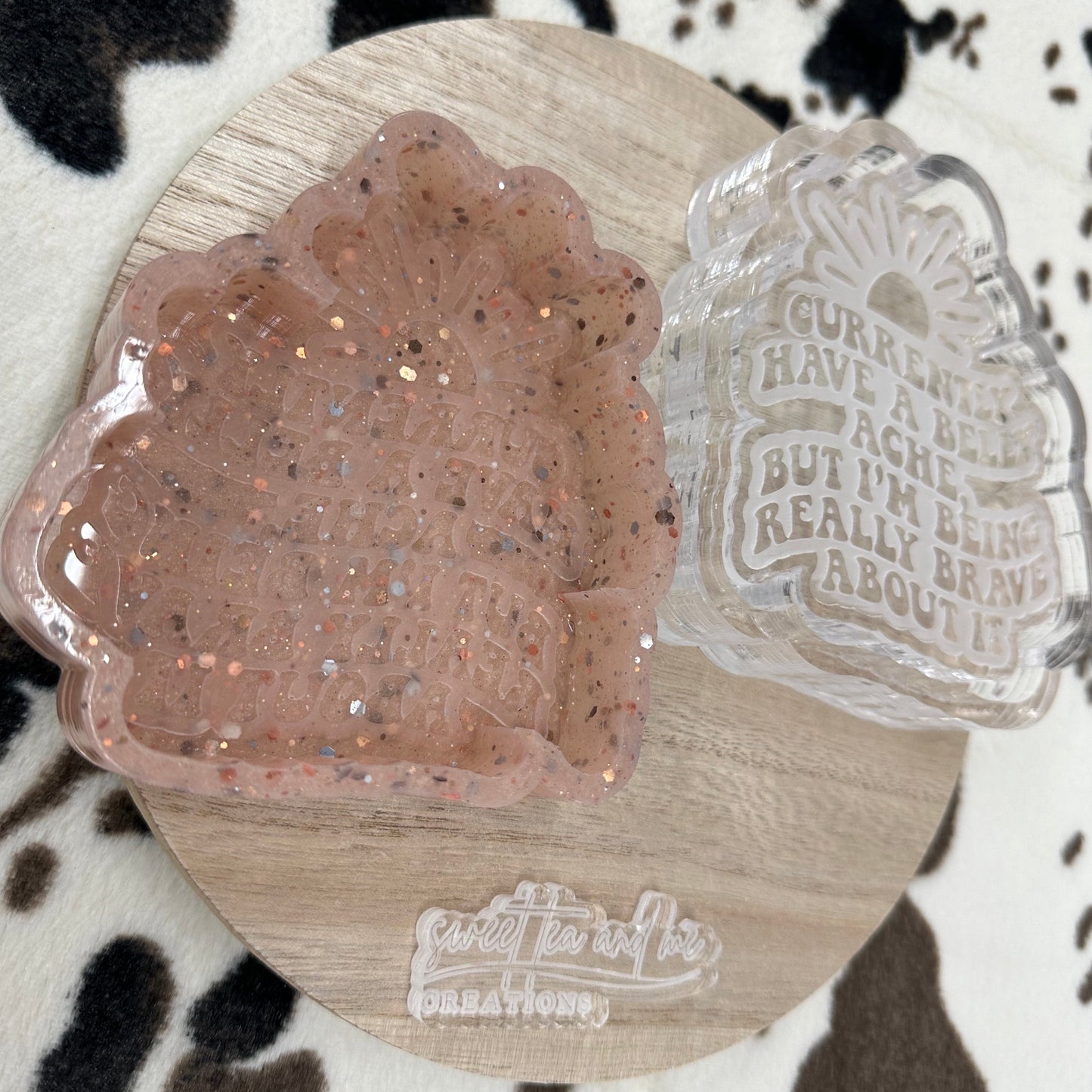 Currently Have a Bellyache Silicone Mold