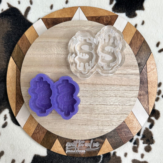 Dripping Money Vent Clip Silicone Mold