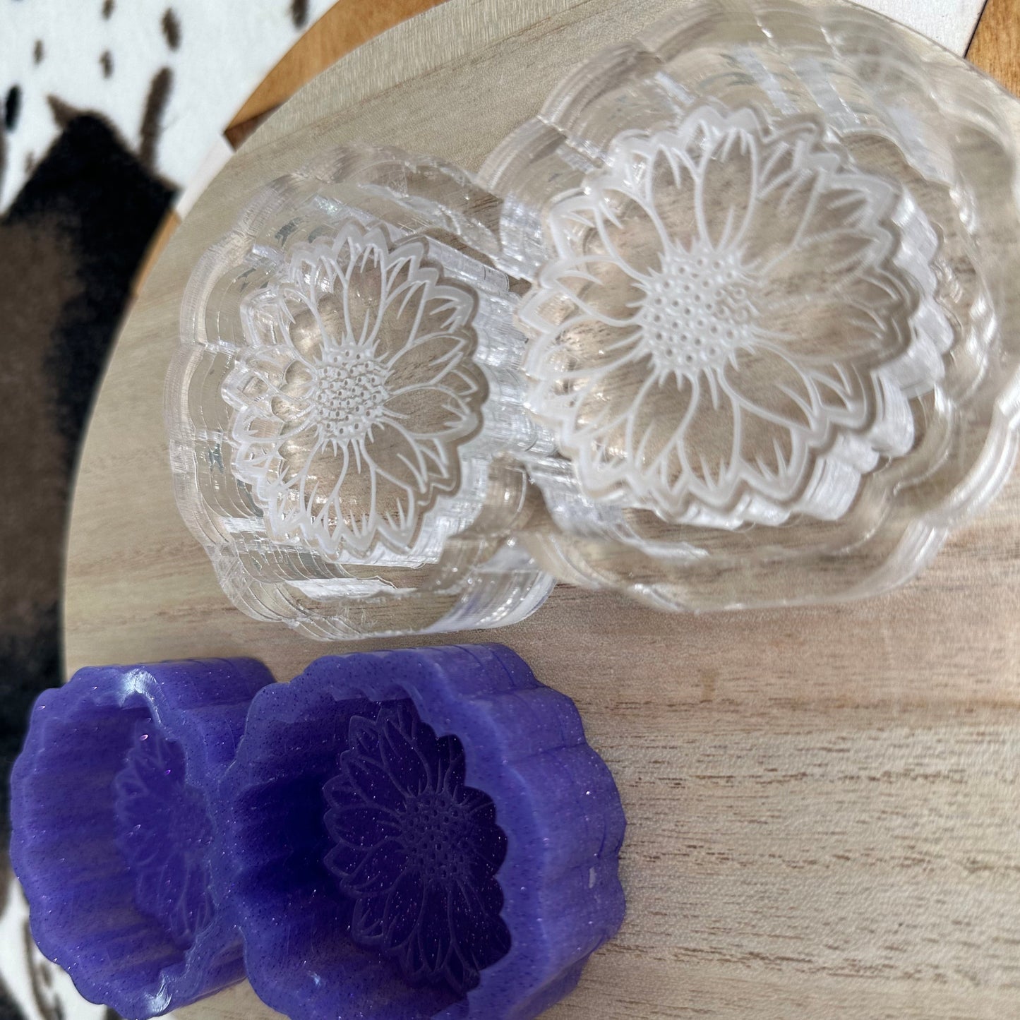 Flower Vent Clip Silicone Mold
