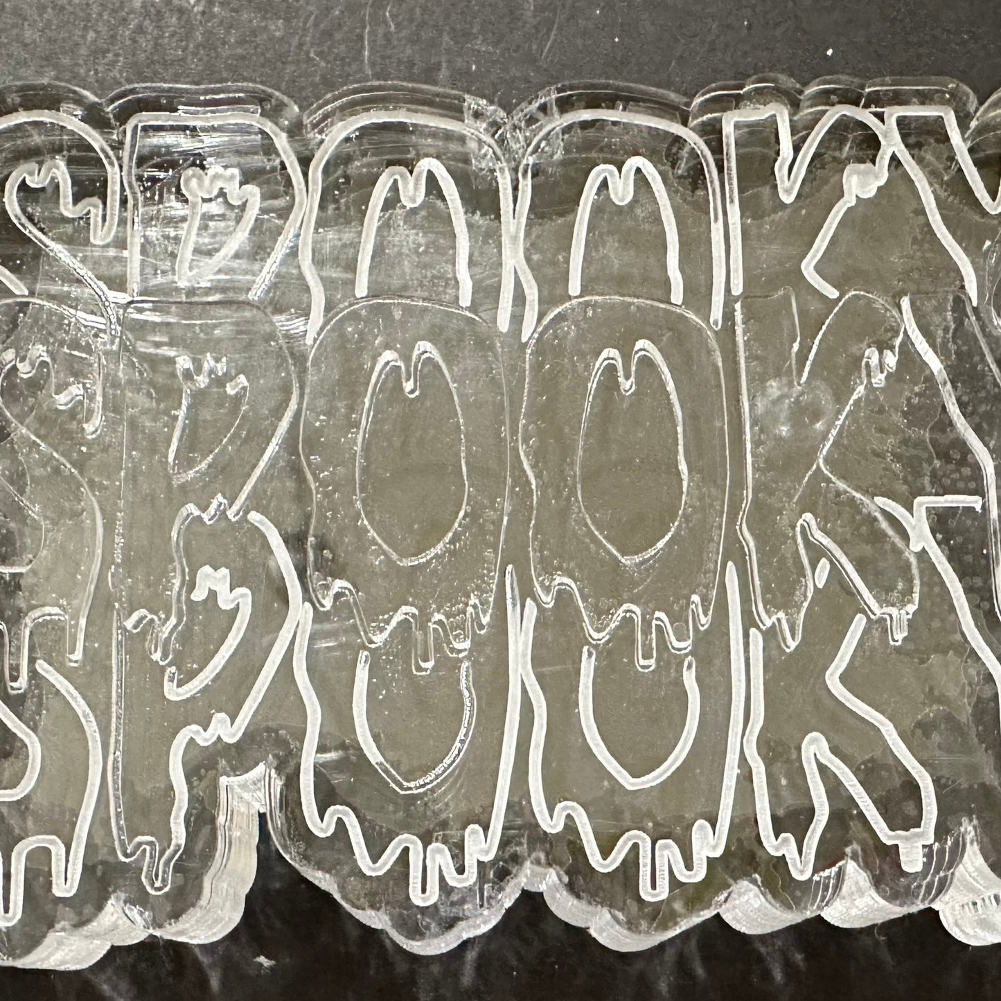 Spooky Spooky Spooky Silicone Mold