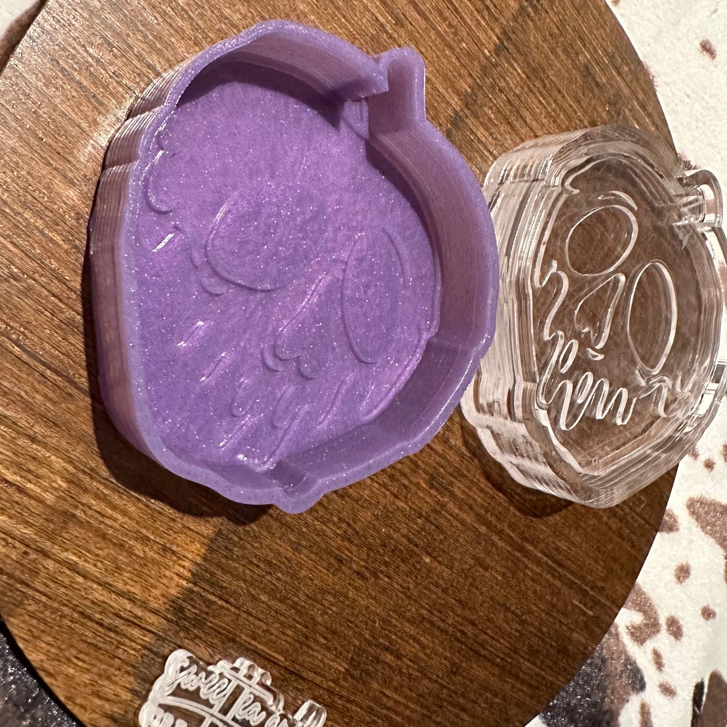 Melted Face Apple Silicone Mold