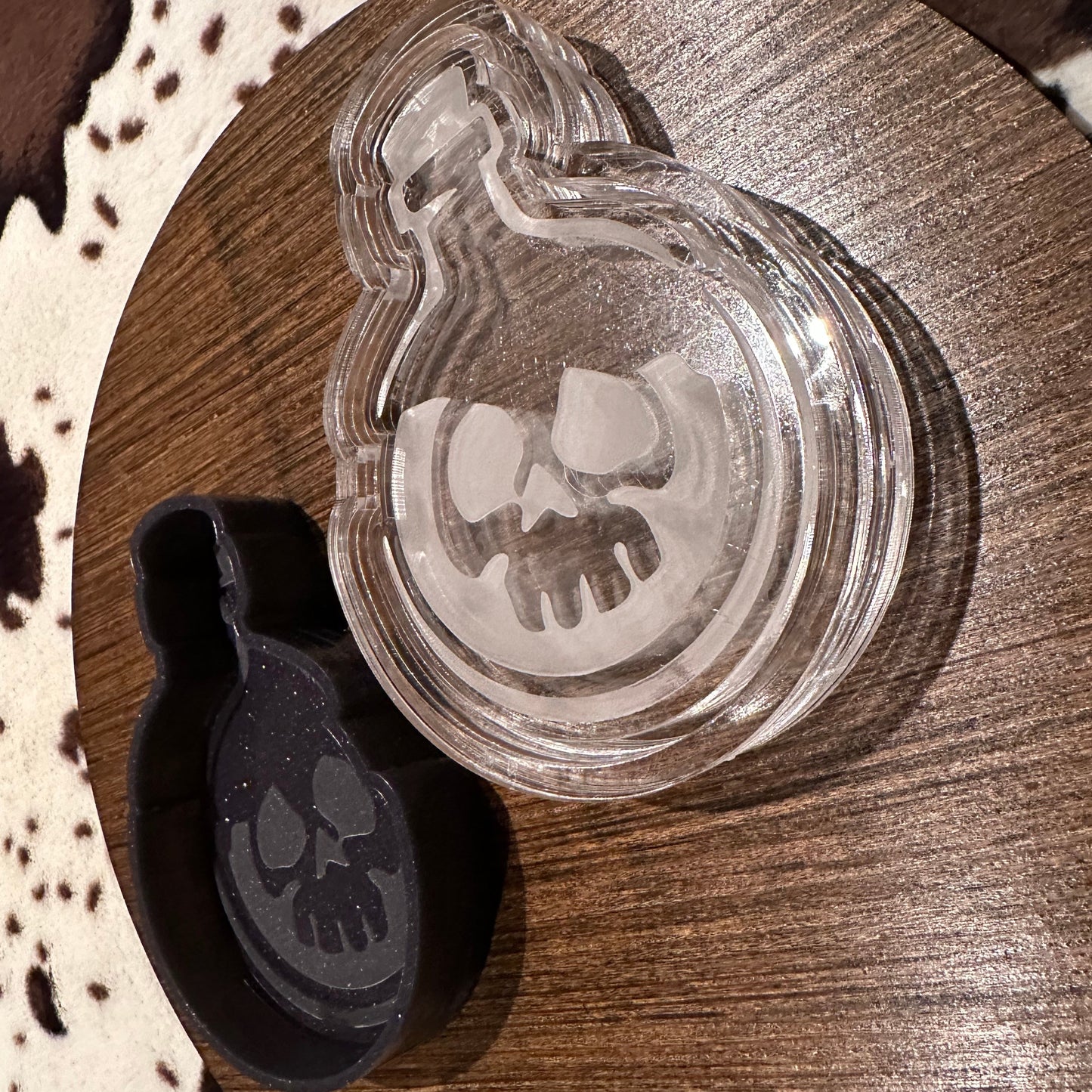 Skull In a Bottle Silicone Mold