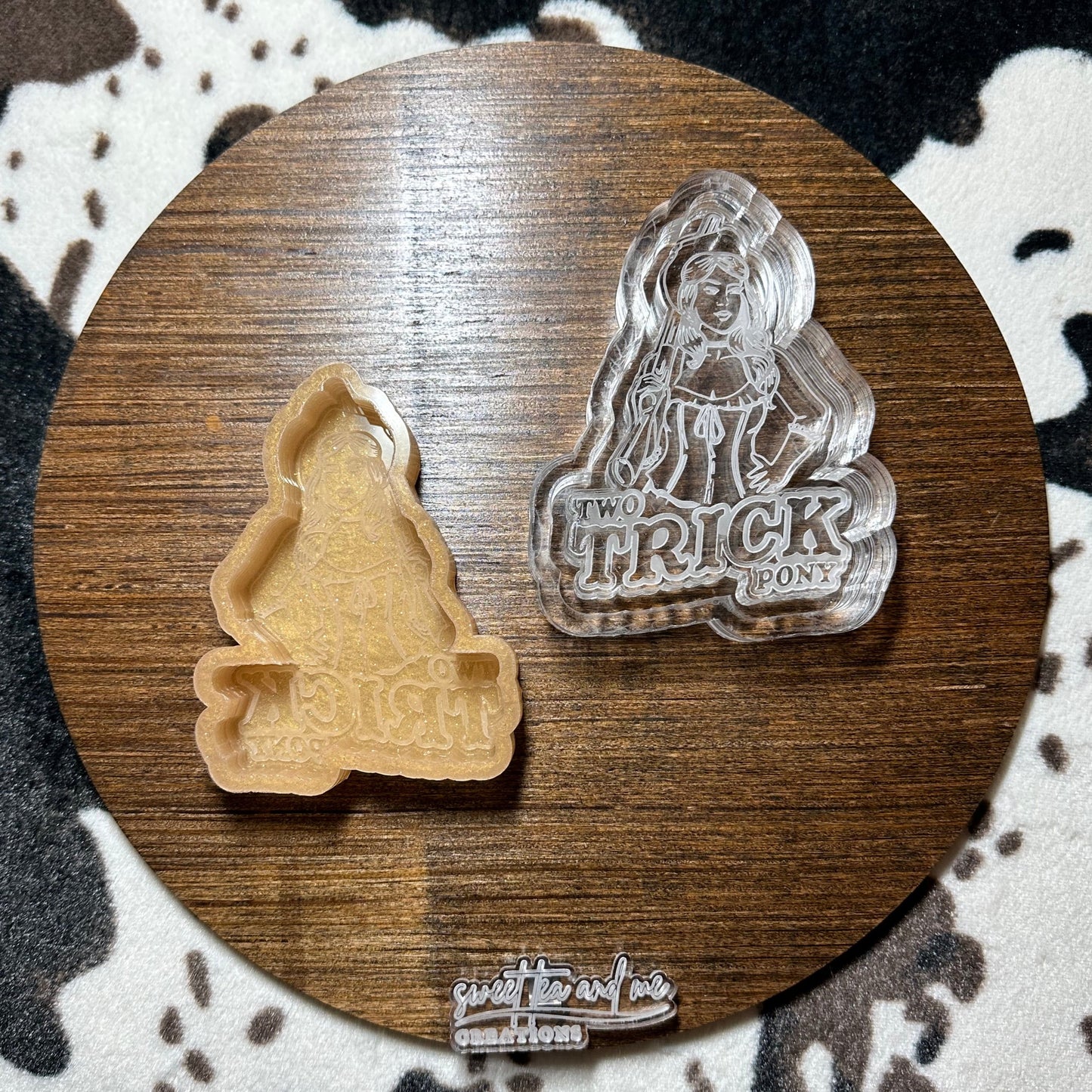 Two Trick Pony Vintage Cowgirl Silicone Mold