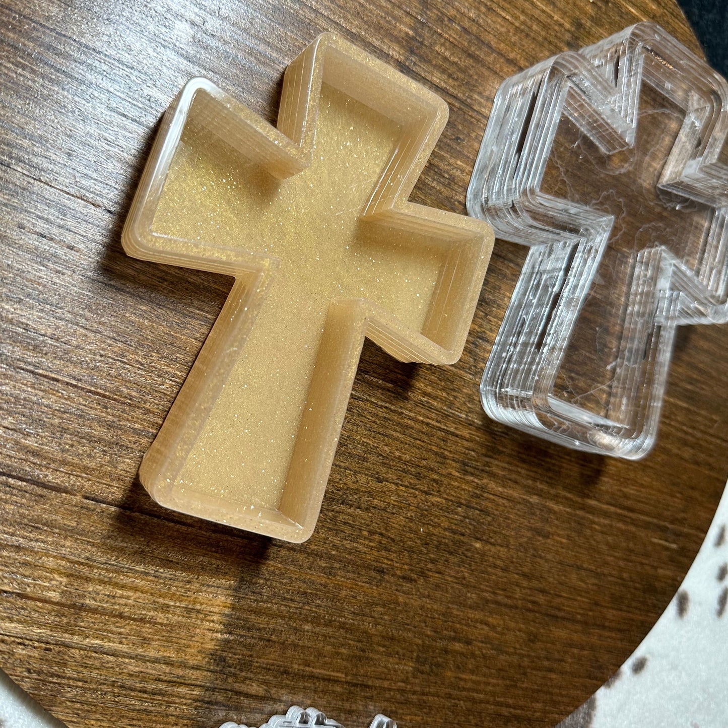 Blank Cross Silicone Mold