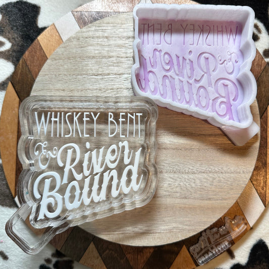 Whiskey Bent & River Bound Silicone Mold